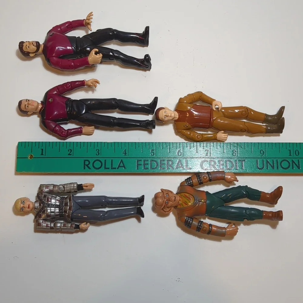 Star Trek Next Generation Deep Space Nine vintage Playmates figures 1994 Quark